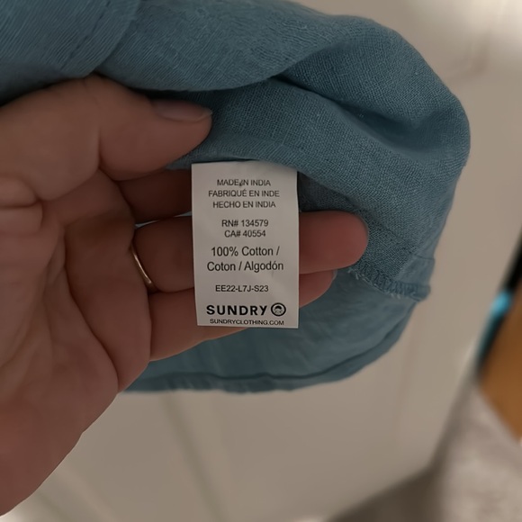 Sundry Everyday dress by Evereve in blue. - Picture 3 of 5